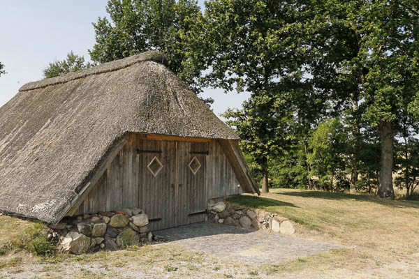 Schafstall Blick von vorn