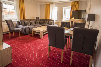 Suite Wohnzimmer im Hotel Acht Linden